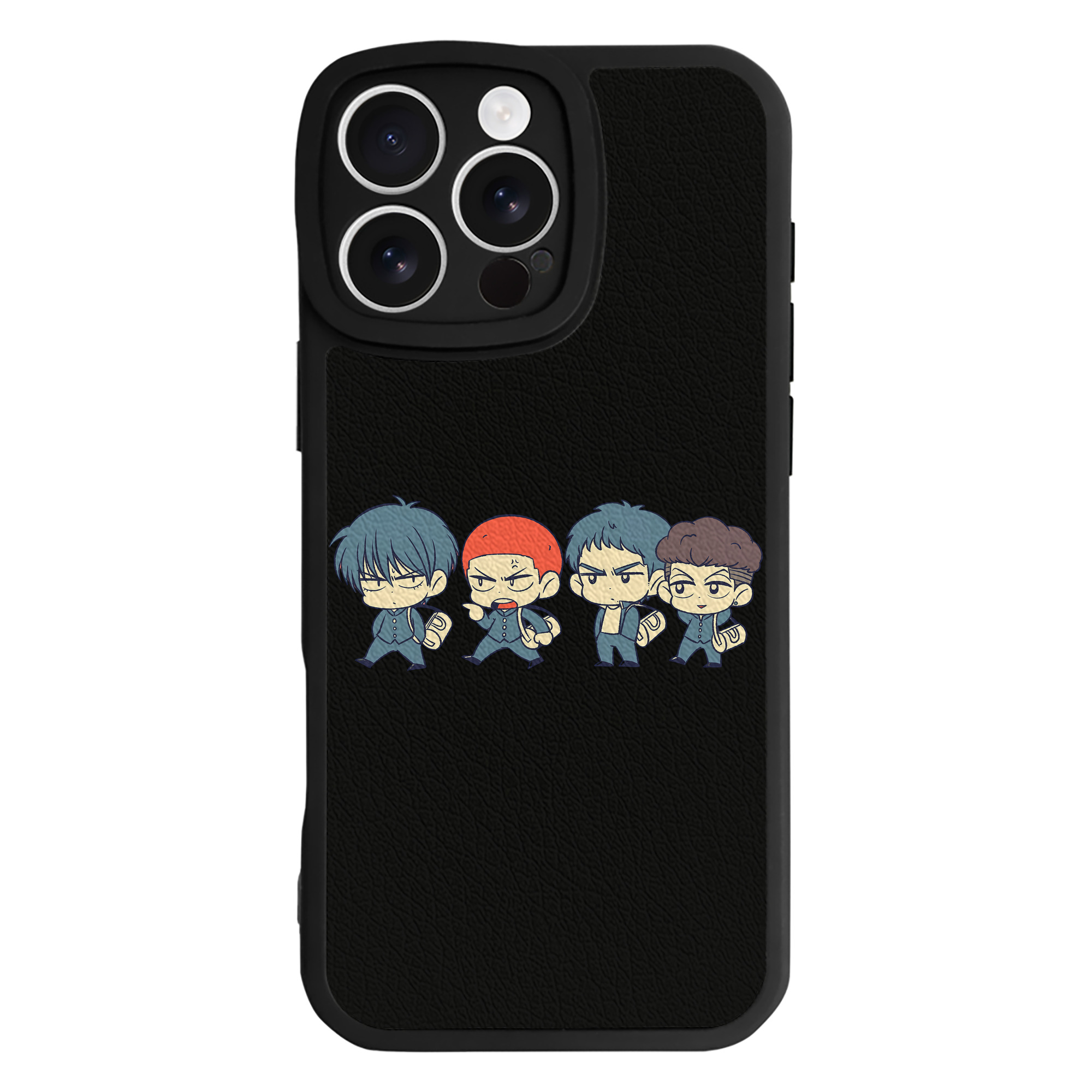 （画像用） SLAM DUNK／スラムダンク 【iPhone 16シリーズ対応】シリコンスマホケース（レザー調） 材質：シリコン